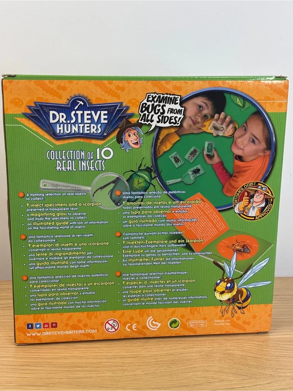 Dr. Steve Hunters Bug's World Collection - Entomology Set NEW!